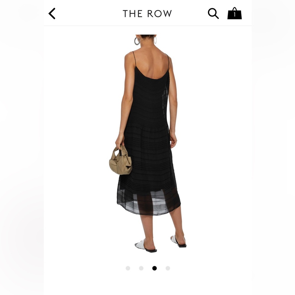 The Row Tanya Plisse Dress - Picture 2 of 9